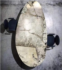 Patagonia Round Natural Stone Granite Table Top