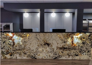 Patagonia Round Natural Stone Granite Table Top