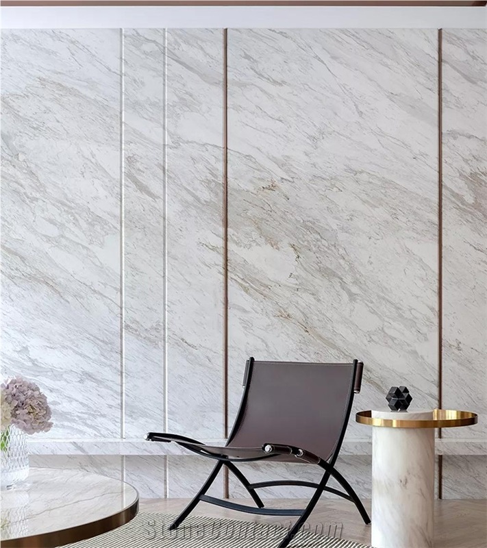 Stairs Step Tread Tiles Spiral Volakas Marble