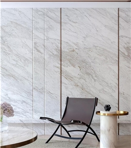 Stairs Step Tread Tiles Spiral Volakas Marble