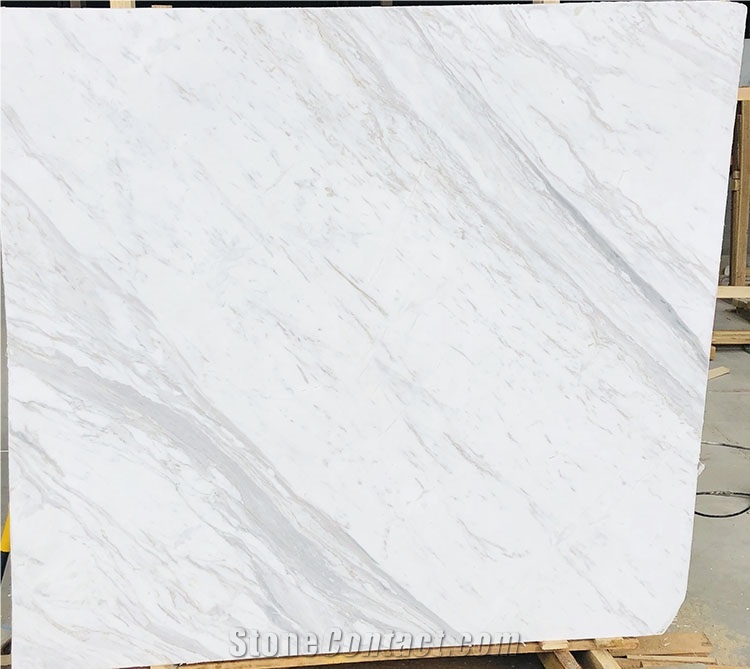 Stairs Step Tread Tiles Spiral Volakas Marble