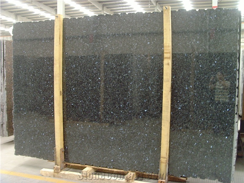 Emerald Ocean Blue Granite Slabs Wall Floor Tiles