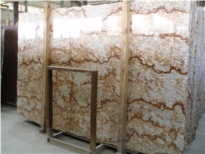 Verniz Tropical Glod Granite Slabs for Wall Decor