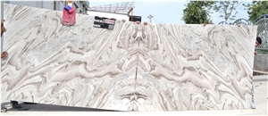 Bruno White Marble Slabs