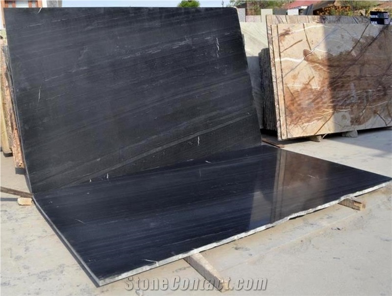 Carbon Black Marble