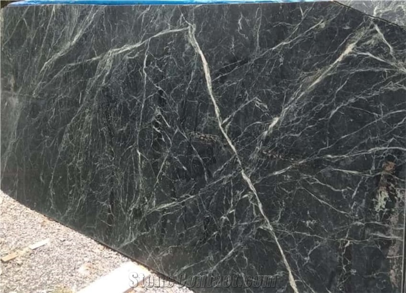 Spider Green Marble Slabs