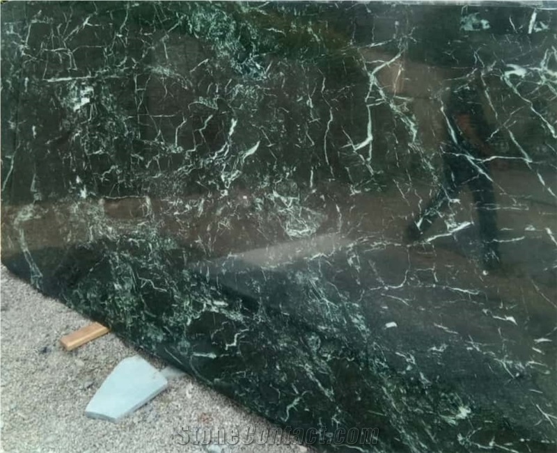 Spider Green Marble Slabs
