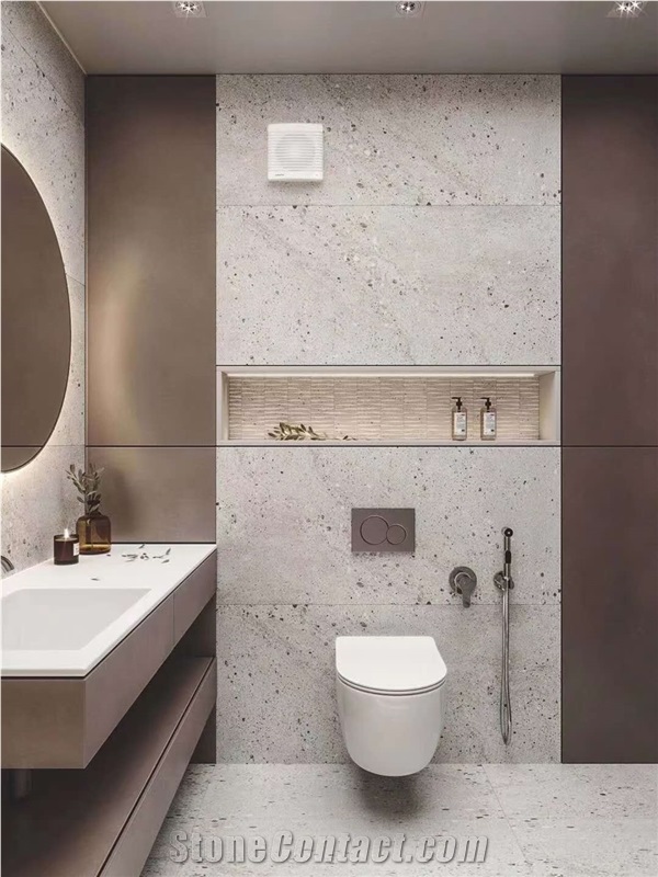 Champagne White Honed Beige Limestone Tiles &Slabs