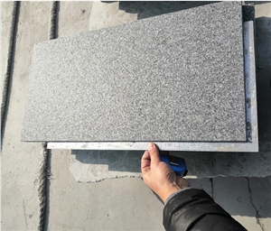 China G695 Hebei Black Flamed Granite Tiles &Slabs