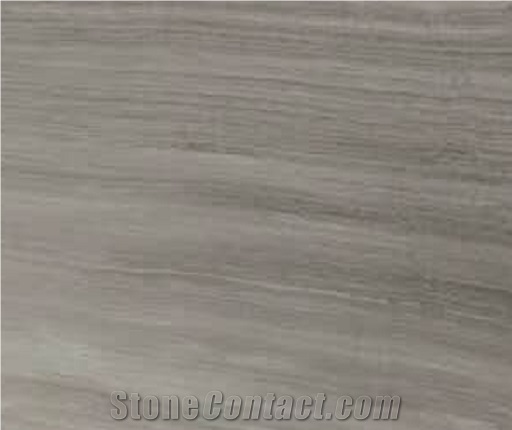China Gray Wood Grain Marble Polished Mosaic Tiles