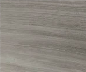 China Gray Wood Grain Marble Polished Mosaic Tiles