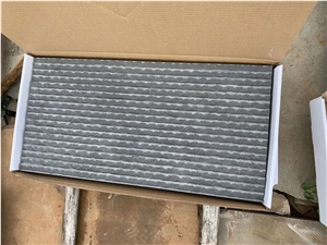 China Hainan Grey Andesite Chisel Wall Tiles