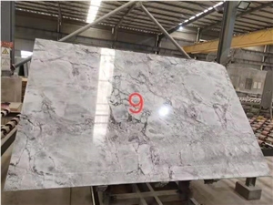 Super White Calacatta Grey Quartzite Slab Tile