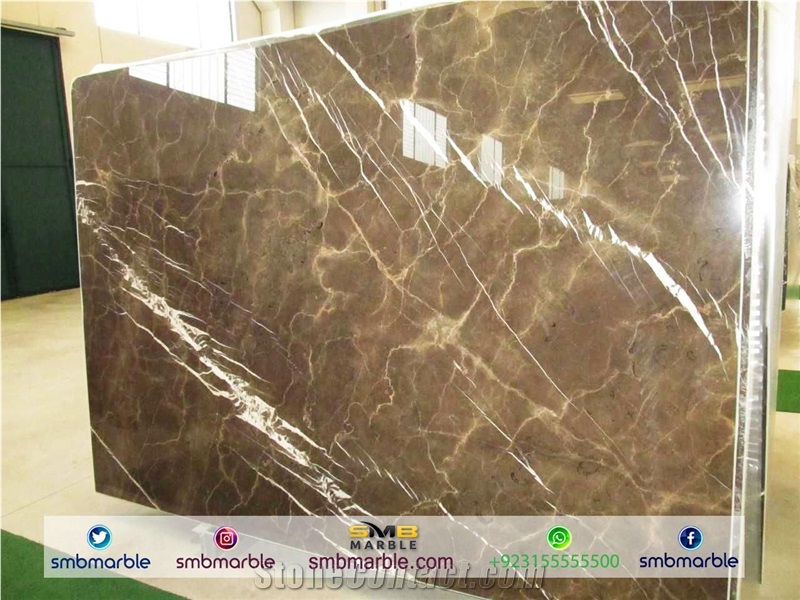 Coffee Brown Marble Slabs & Tiles, Brown Marble Slabs