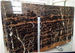Pakistani Portoro Marble Slabs & Tiles