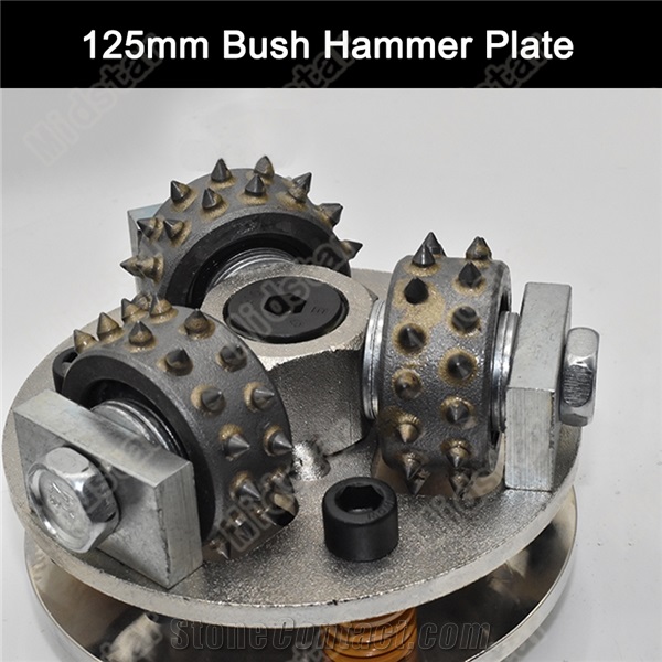 D125mm Bush Hammer Plates
