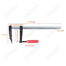 F Clamp for Stone and Wood Working Clamps