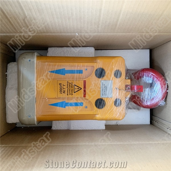 White 1000kgs Stone Slab Lifting Elevating Clamp