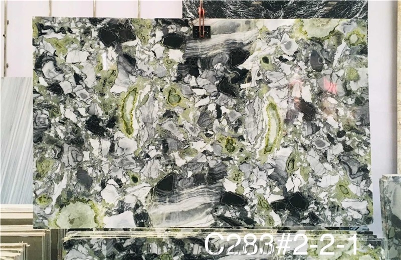 Green Ice Jade Slabs