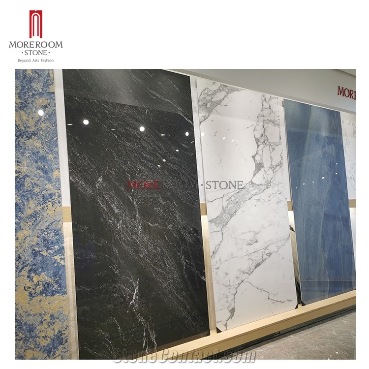 Black Marble Granite 20mm Porcelain Slab Counter