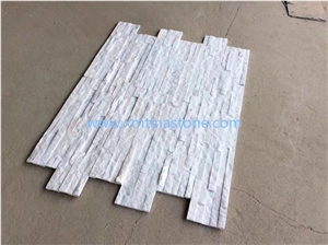 Crystal White Cultured Marble Stone Wall Decor