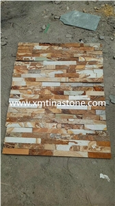 Ochre Rusty Stone Cultured Panels