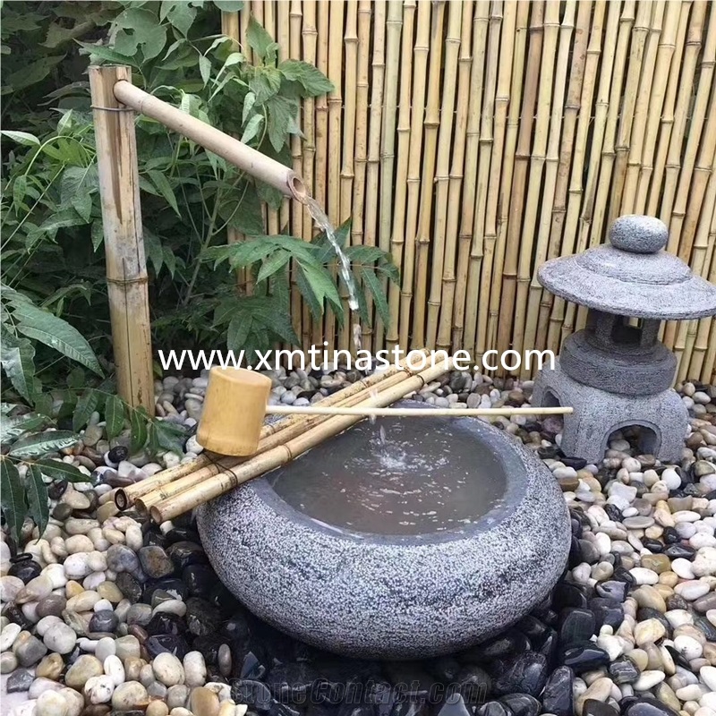Stone Lantern Sculpture Lamp Statue Garden Decor