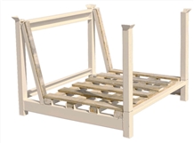 Stackable Pallet for Storage Racks Slabs
