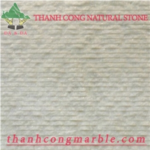Crystal White Chiseled Walling Ledge Stone