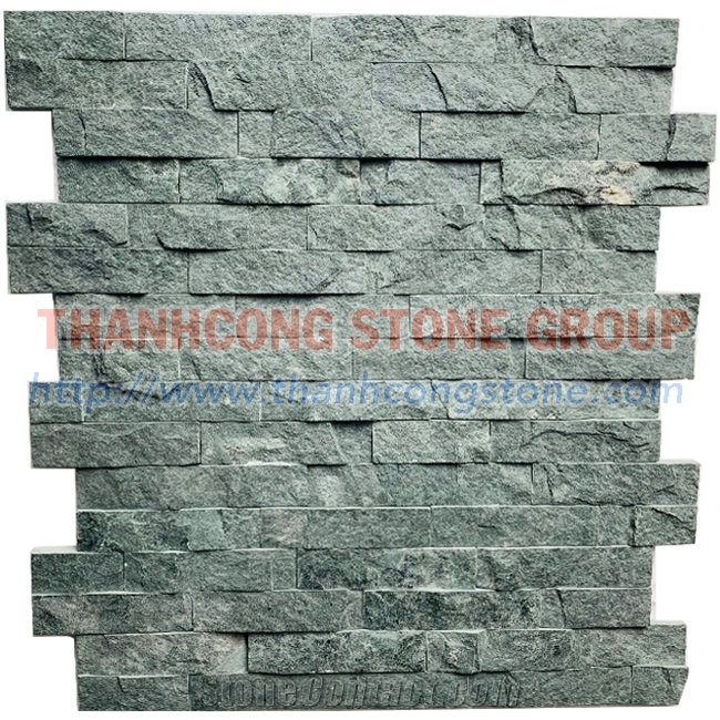 Green Slate Stone Wall Panels