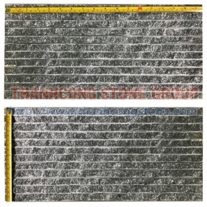 Silver Black Chiseled Marble Stone Wall Tiles