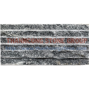 Silver Black Chiseled Marble Stone Wall Tiles