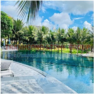 Vietnam Bluestone Pool Coping Tiles