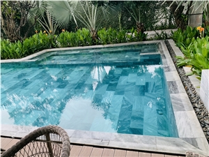 Vietnam Bluestone Pool Coping Tiles
