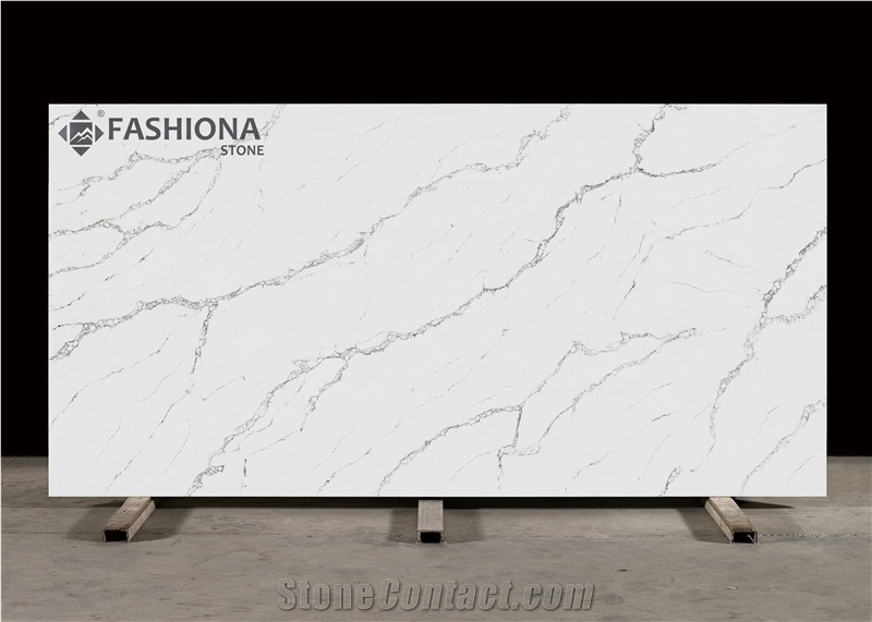 Calacatta Quartz Surface Slab
