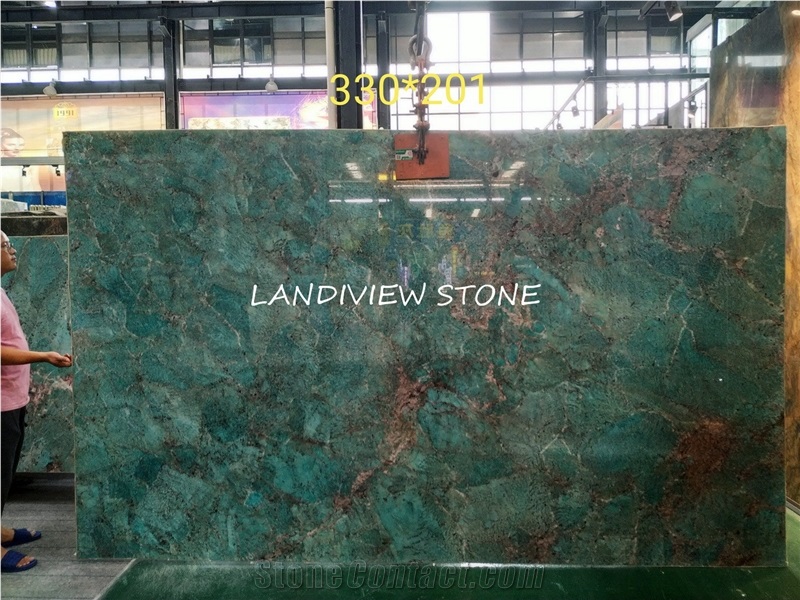 Amazon Green Granite Verde Amazonas Tops