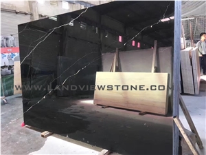 Black Marquina Nero Marquina Cheap Marble Slab