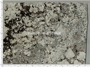 Branco Tourmaline Granite Everest White Tiles Slab