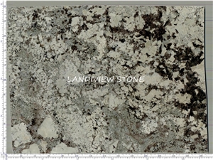 Branco Tourmaline Granite Everest White Tiles Slab