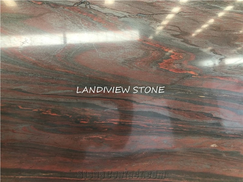 Iron Red Extra Granite Vibrant Red