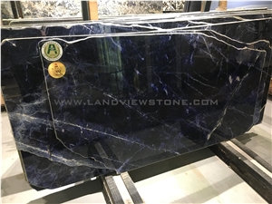 Lapis Lazuli Marble Slabs, Royal Blue Marble