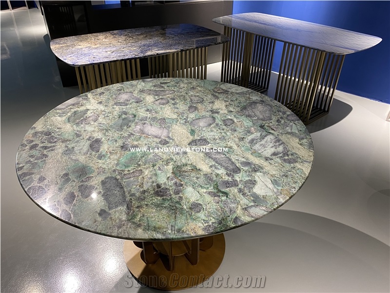Luxury Emerald Green Granite Kichen Top Countertop