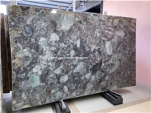 New Amazon Green Granite Emerald Stone Slab