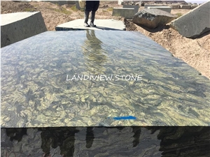Verde Fantastico Granite Birjand Green Granite Top