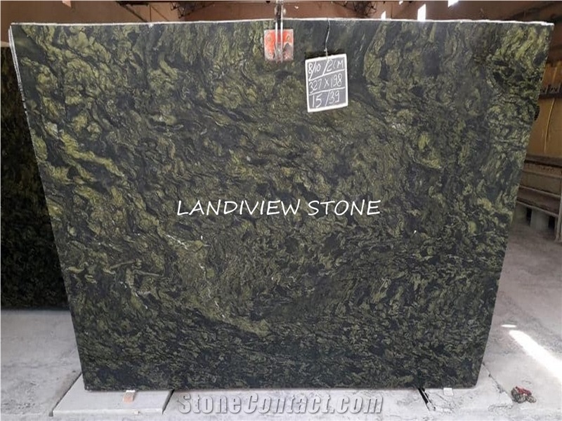 Verde Fantastico Granite Birjand Green Granite Top