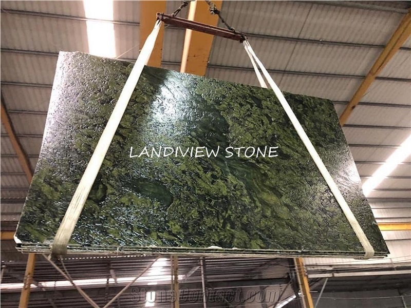 Verde Fantastico Granite Birjand Green Granite Top