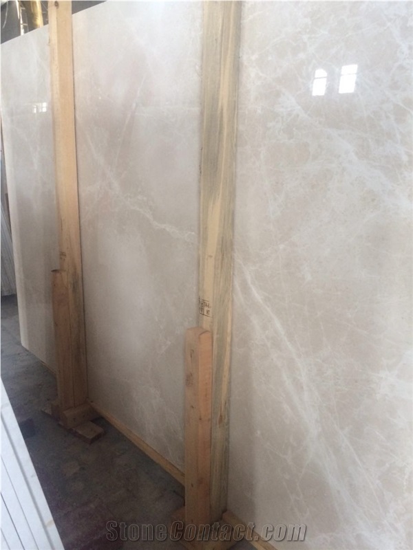 Beige Ondulato Marble Slabs