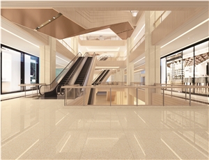 Beige Artificial Stone Terrazzo Tile Cement Floor