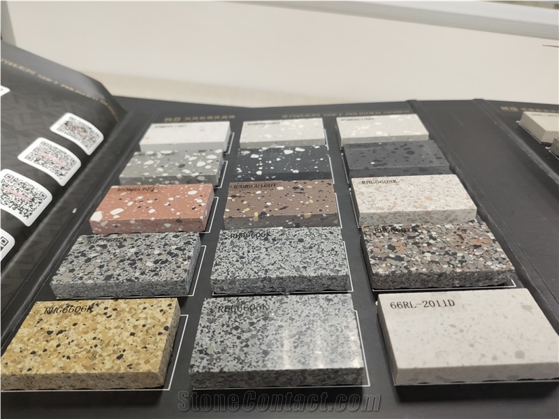 Beige Terrazzo Tile Fllor Covering
