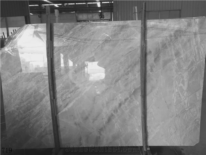Blue Ice Grey Marble Polished 2cm Slab Application